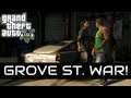 Grand Theft Auto V: Taking Grove Street from the ...