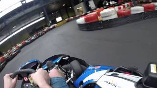 preview picture of video 'Karting @ Floreffe - 15/03/15 - Course 1 [3/3]'