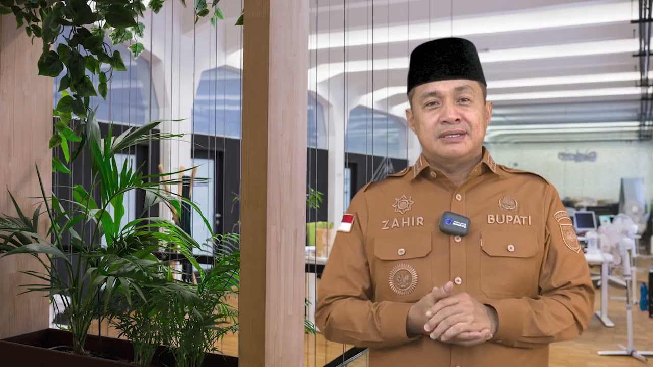 GREETING HARI JADI KABUPATEN LANGKAT KE 273, IR. H. ZAHIR, M.AP
