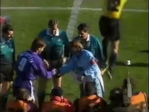 Fiorentina - Lazio / Serie A 1995-1996 (Batistuta, Signori, Casiraghi, Rui Costa, Nesta, Fuser)