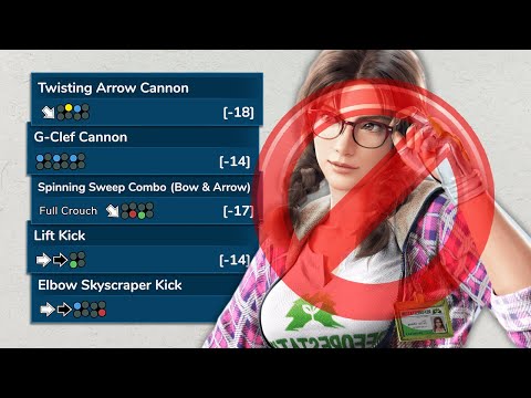 Tekken Tips - Julia 5 Punishable Moves