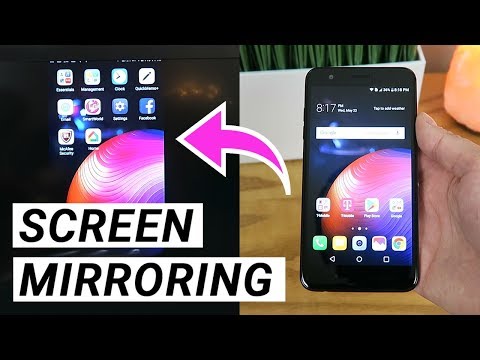 LG K30 - How to Mirror Your Screen to TV