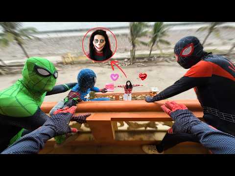 White Spider-Man Meets GIRLFRIEND Serbian Dancing Lady on Valentine’s Day ( Romantic POV )