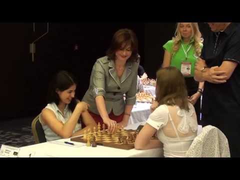 EIWCC Belgrade 2013-  first round they made the symbolic first move