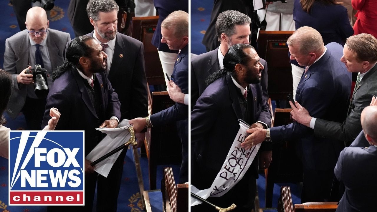 BREAKING: Dem EJECTED from Trump's State of the Union address