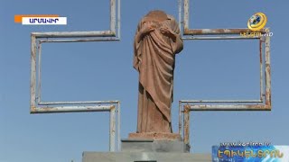Վանդալիզմ Մեծամորում. ովքե՞ր են կոտրել եկեղեցու բակում տեղադրված Հիսուսի արձանը