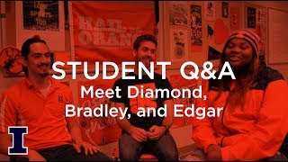 Illini Answer: Meet Diamond, Bradley, and Edgar