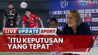 Pelatih Dewa United Akui Kartu Merah dari Wasit Sudah Tepat seusai Kalah 1 Gol dari Persija
