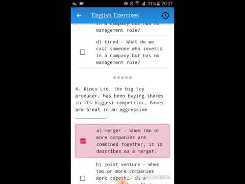 English Grammar Exercises - Quiz & Test Video