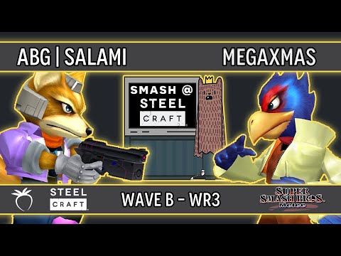 SteelCraft GG 2 - ABG | salami (Fox) VS MegaXmas (Falco) - SSBM - Winners Round 3 (Wave B)