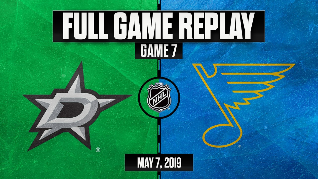 FULL GAME REPLAY: Maroon is the Game 7 hero! Stars @ Blues | 5/7/2019