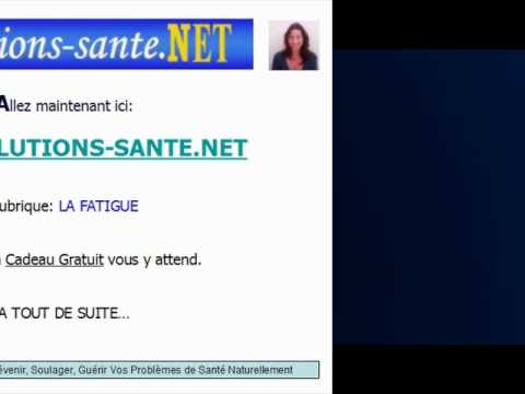 comment traiter fatigue