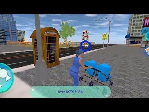 Virtual twins baby mother simulator game