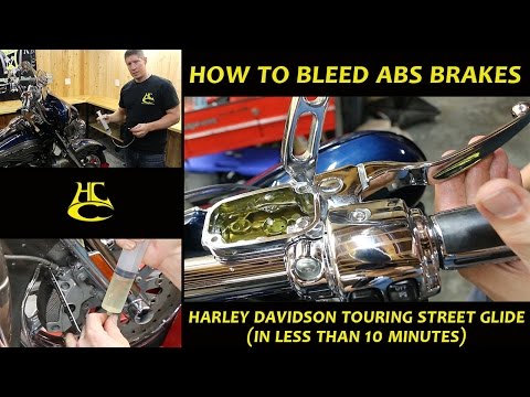 How to Bleed ABS Brakes on a Harley Davidson Touring Street Glide