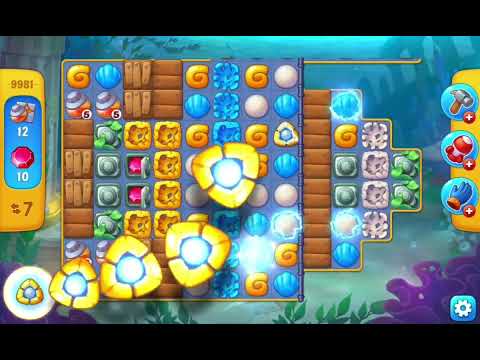 Fishdom Easy Level 9981 (with ingame lightning and firecracker boosters) @choraelmin