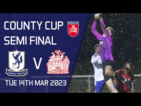 Middlesex County Cup Semi Final | Enfield Town v Harrow Borough 14/03/23