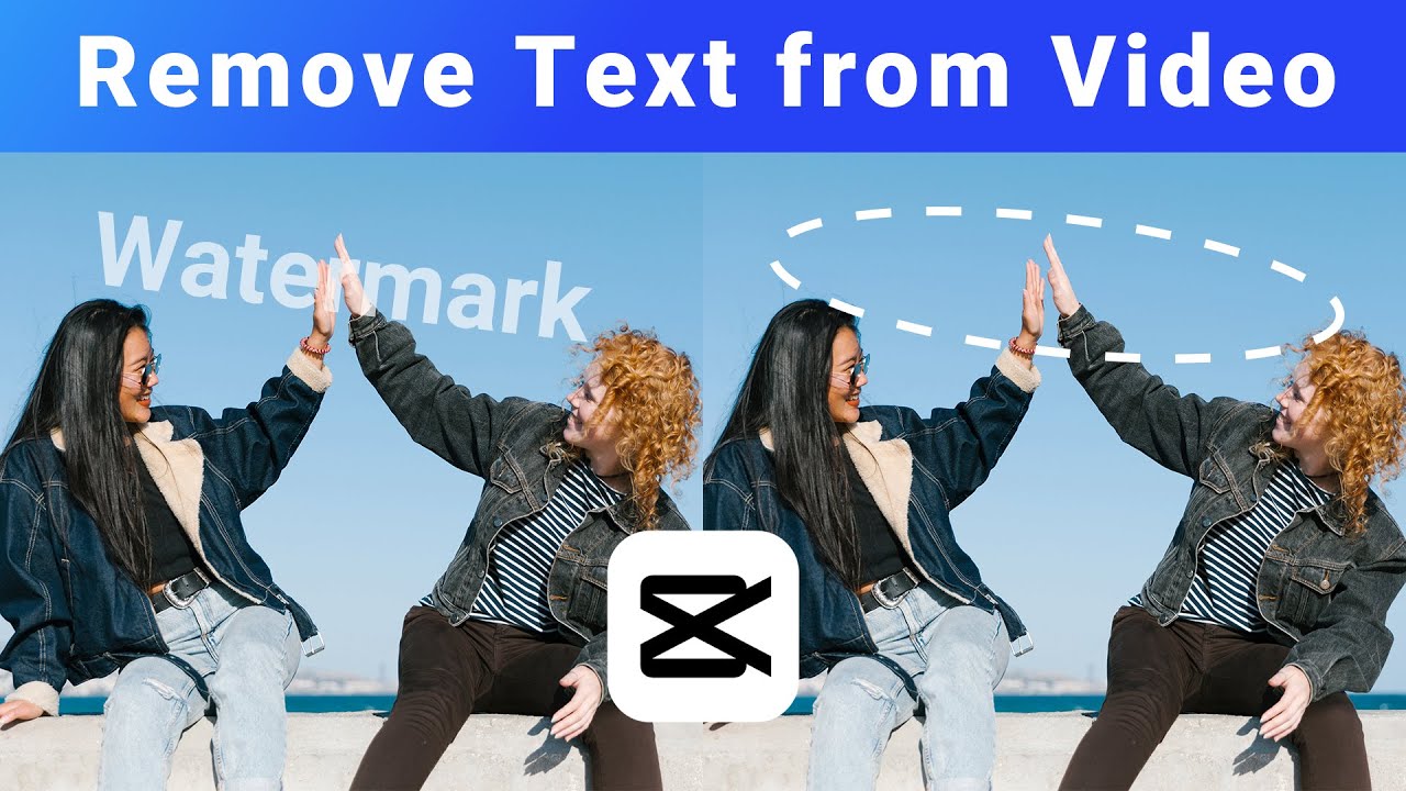 Free! How to remove watermark from video using Capcut? | Tutorial | Picsman