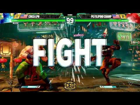 "BBR" SFV AT CEO2016 - CIRCA LPN vs PG FILIPINO CHAMP (1080p HD)