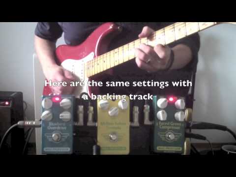 Mad Professor pedals stacked for country/blues tones by Marko Karhu