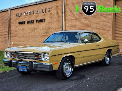 1974 Plymouth Gold Duster at I-95 Muscle