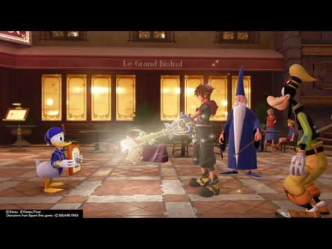 KINGDOM HEARTS III Cutscenes | 100 Acre Wood | 176