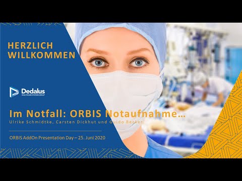 Im Notfall - ORBIS Notaufnahme - ORBIS AddOn Presentation Day
