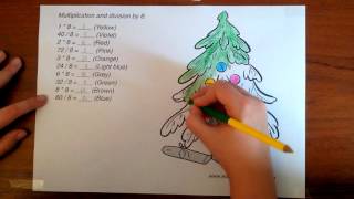 Multiplication and division worksheet (www.educoloringpages.com)