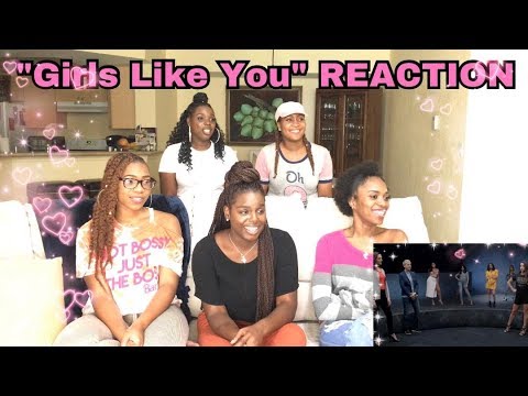 Maroon 5 ft  Cardi B "Girls Like You" Official Video Reaction