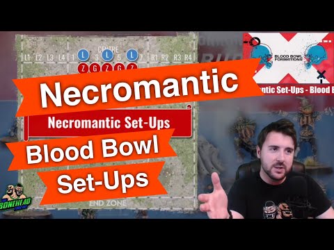 Necromantic Set-Up Formations for Blood Bowl - Blood Bowl 2020 (Bonehead Podcast)