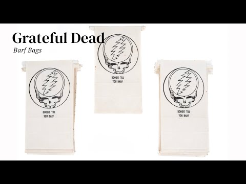 (40) Grateful Dead Boogie 'Til You Barf Paper Bags