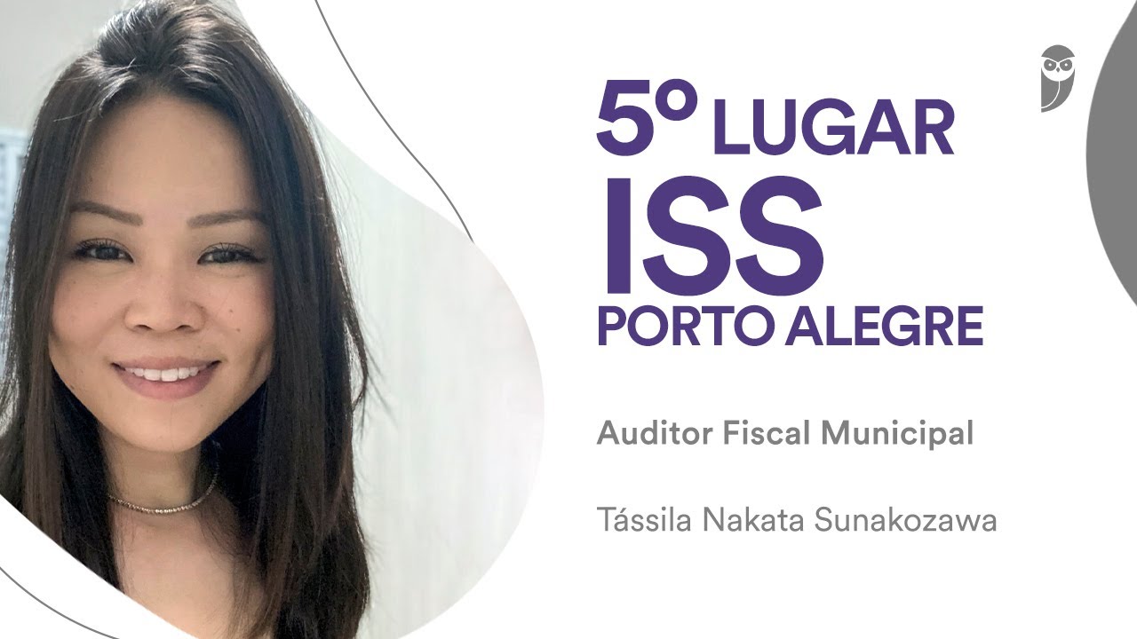 ISS Porto Alegre: Conheça Tássila Sunakozawa, aprovada em 5º lugar para Auditor Fiscal