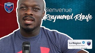 Raymond Rhule, bienvenue à Grenoble