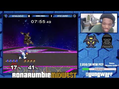 Ginger (Falco) vs n0ne (Ganon) | Grand Finals | Rona Rumble: Midwest V