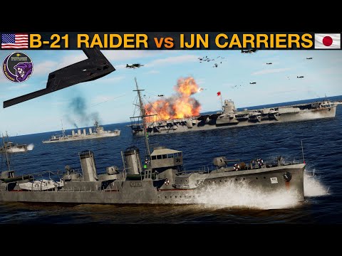 Could A Single B-21 Raider Destroy An Entire IJN Pearl Harbor Carrier Group? (WarGames 101) | DCS