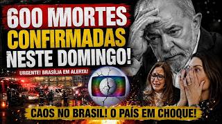 TRAGÉDlA NESTE DOMINGO! LULA DA SILVA AGORA HÁ POUCO RECEBEU NOTÍCIA! CENTENAS MORTES CONFIRMADAS!