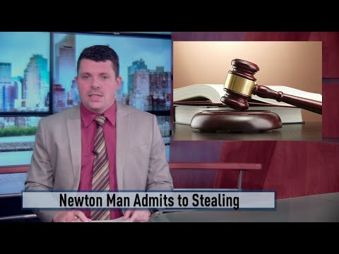 NJ Newton Township Man Admits To Stealing