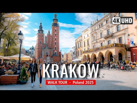 Wycieczka piesza po Krakowie 🏰 Polska 🇵🇱 — Najpiękniejsze Stare Miasto w Europie?