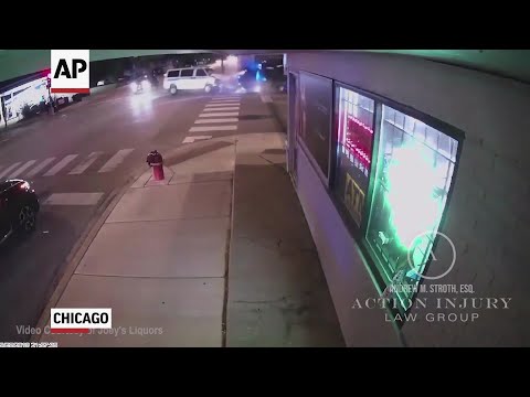 Family members of an 84-year-old woman killed last month when two Chicago Police vehicles slammed into a car she was riding in say a lack of officer training in pursuits led to her death. (June 11)