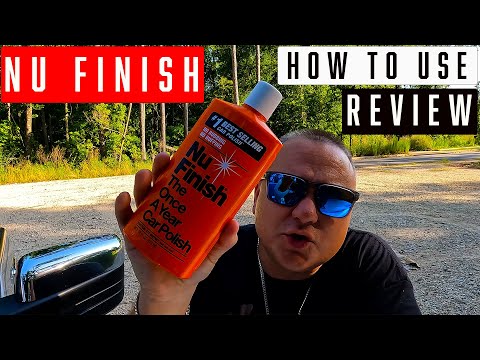 Nu Finish Polish | How to Use Nu Finish | New Finish | Car Polish | How To Use New Finish Polish