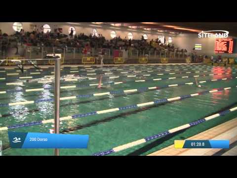 Serie 2 dei 200 Dorso  Assoluti Femmine Master - Campionati Regionali Master 2015 VENETO e FRIULI V