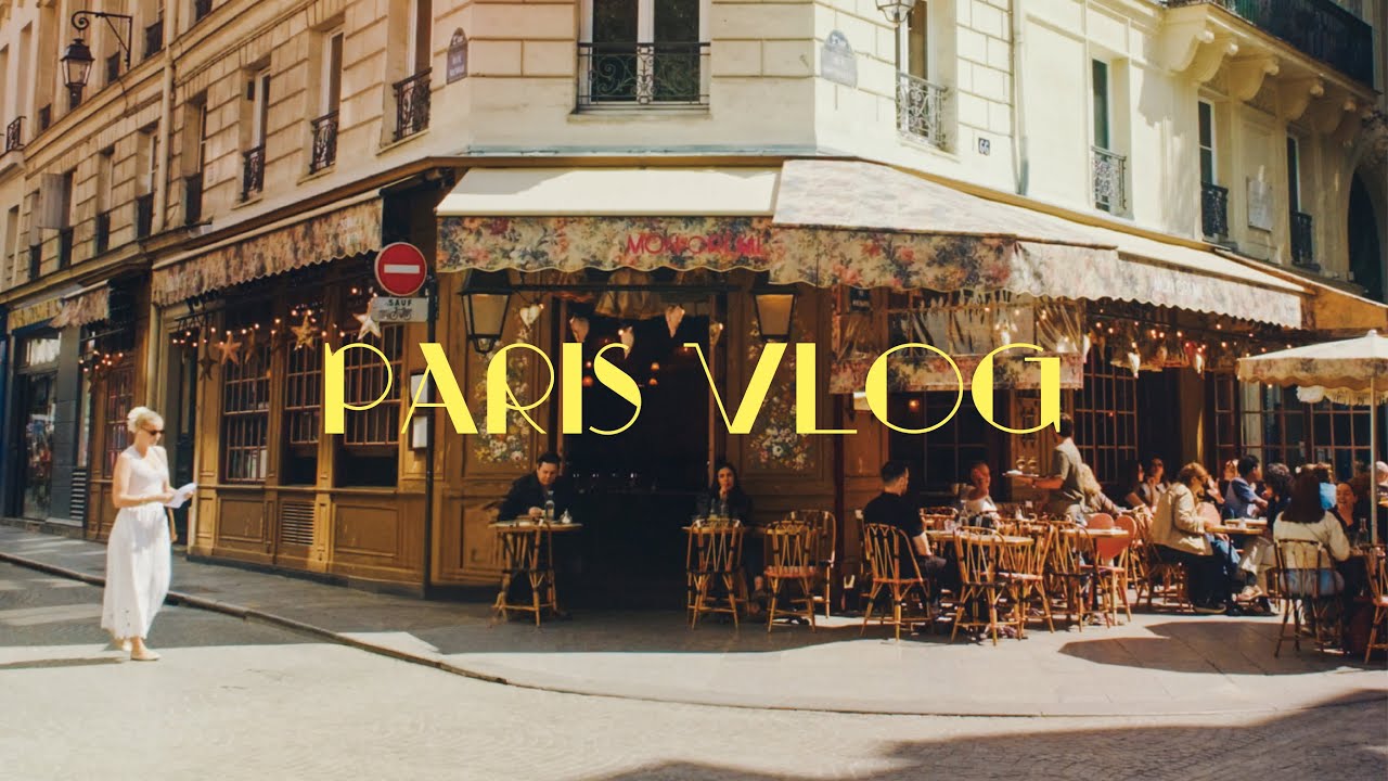 こんな1日が好き｜パリで味わうアートとヴィンテージとごちそう｜誕生日プレゼントを探す、絶品バーガーと甘いスイーツ♡ ｜Paris Vlog