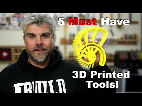 5 MUST Have 3D Printed Tools!