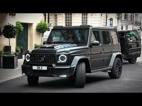 The first new Brabus G 800 Widestar W463 and G700 in London!!!