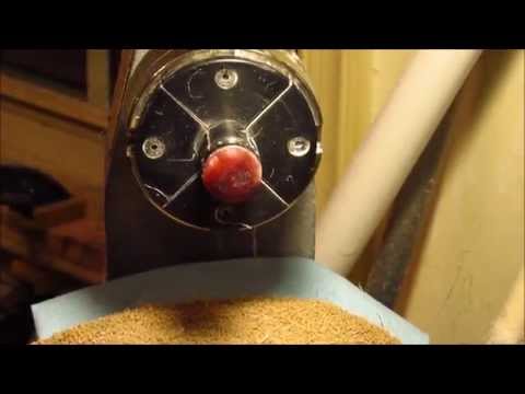 Acrylic Pendant Turning on Harbor Freight Wood Lathe with 1" Mandrel