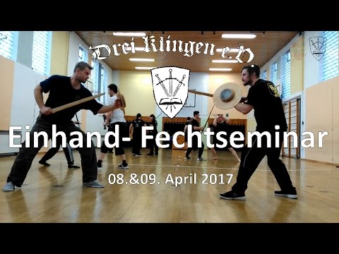 Großes Einhand-Fechtseminar - Drei Klingen e.V.