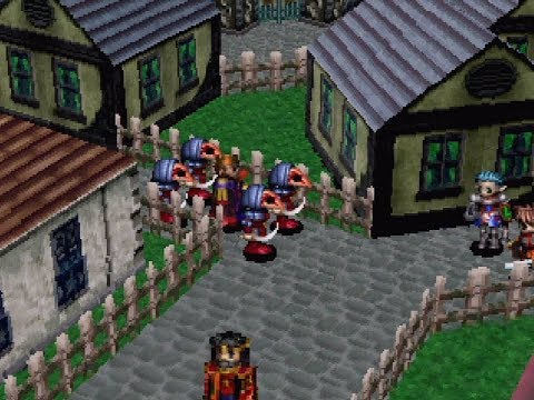 Let's Play Shining Force 3 Scenario 1 Part 4 Exploring Saraband
