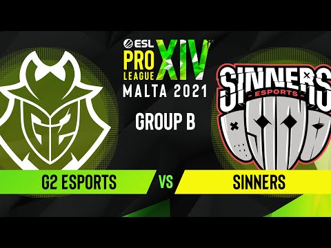 CS:GO - G2 Esports vs. SINNERS [Mirage] Map 3 - ESL Pro League Season 14 - Group B