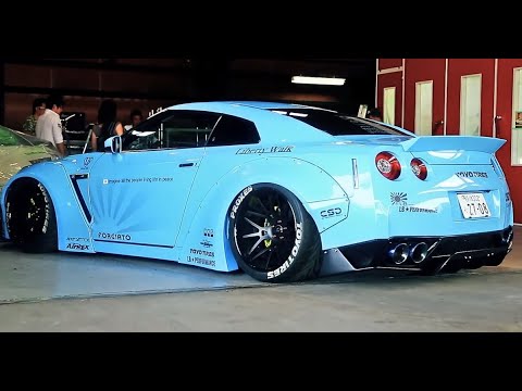 Liberty Walk Body Kit Nissan R35 GTR #Car #Short #Nissan #GTR35