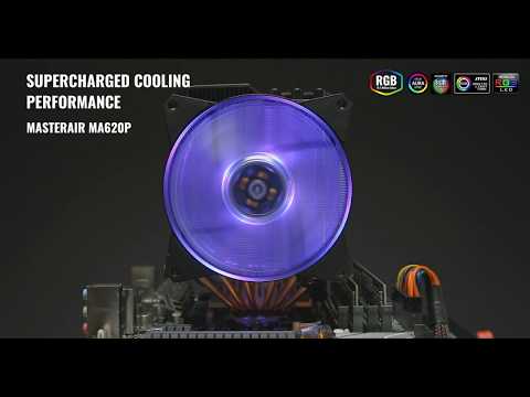 Cooler Master MasterAir MA620P Intel, AMD, CPU oro aušintuvas video