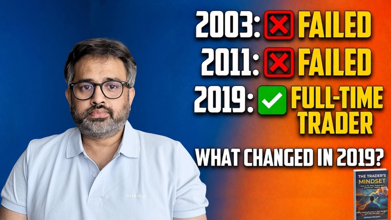 2003 Failed, 2011 Failed, 2019 Full Time Trader